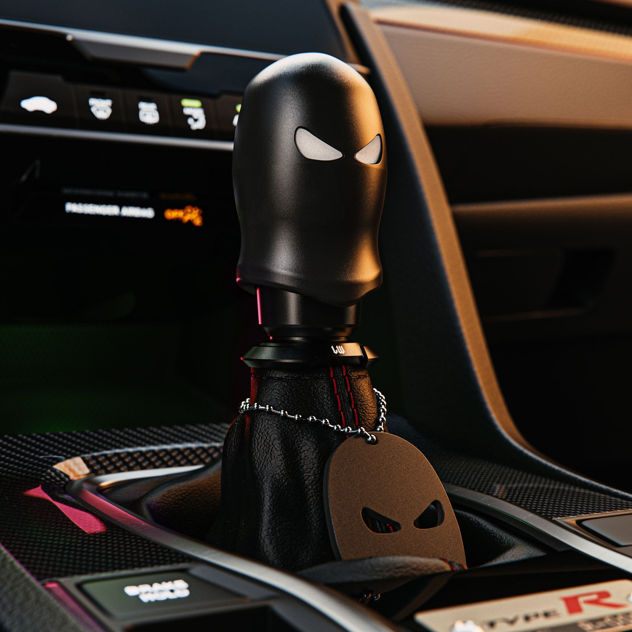 LIKEWISE ハロウィン限定 ghostシフトノブ アダプター付