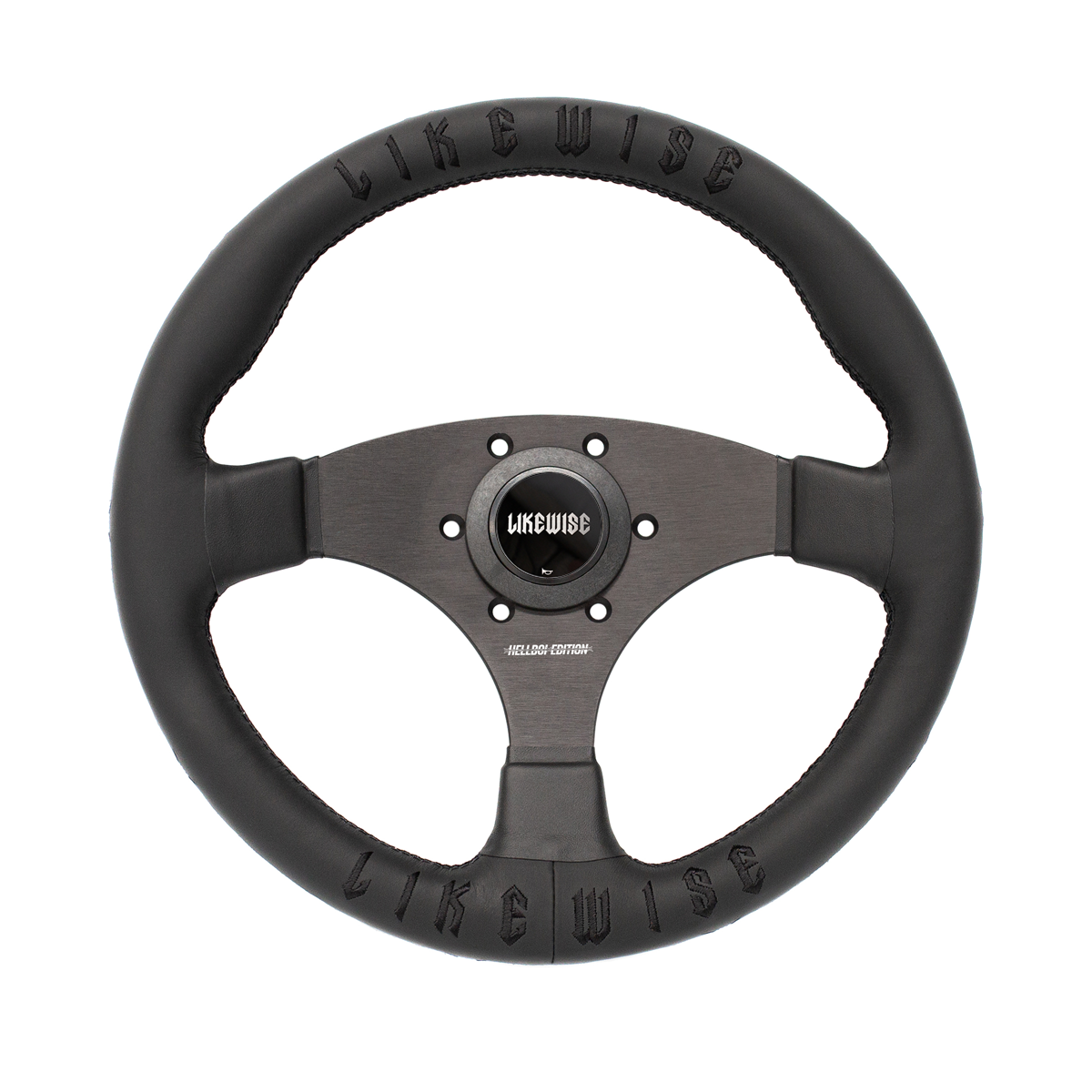 ライクワイズlike wise HELLBOIエディション ステアリング ライクワイズlike wise HELLBOIエディション ステアリング