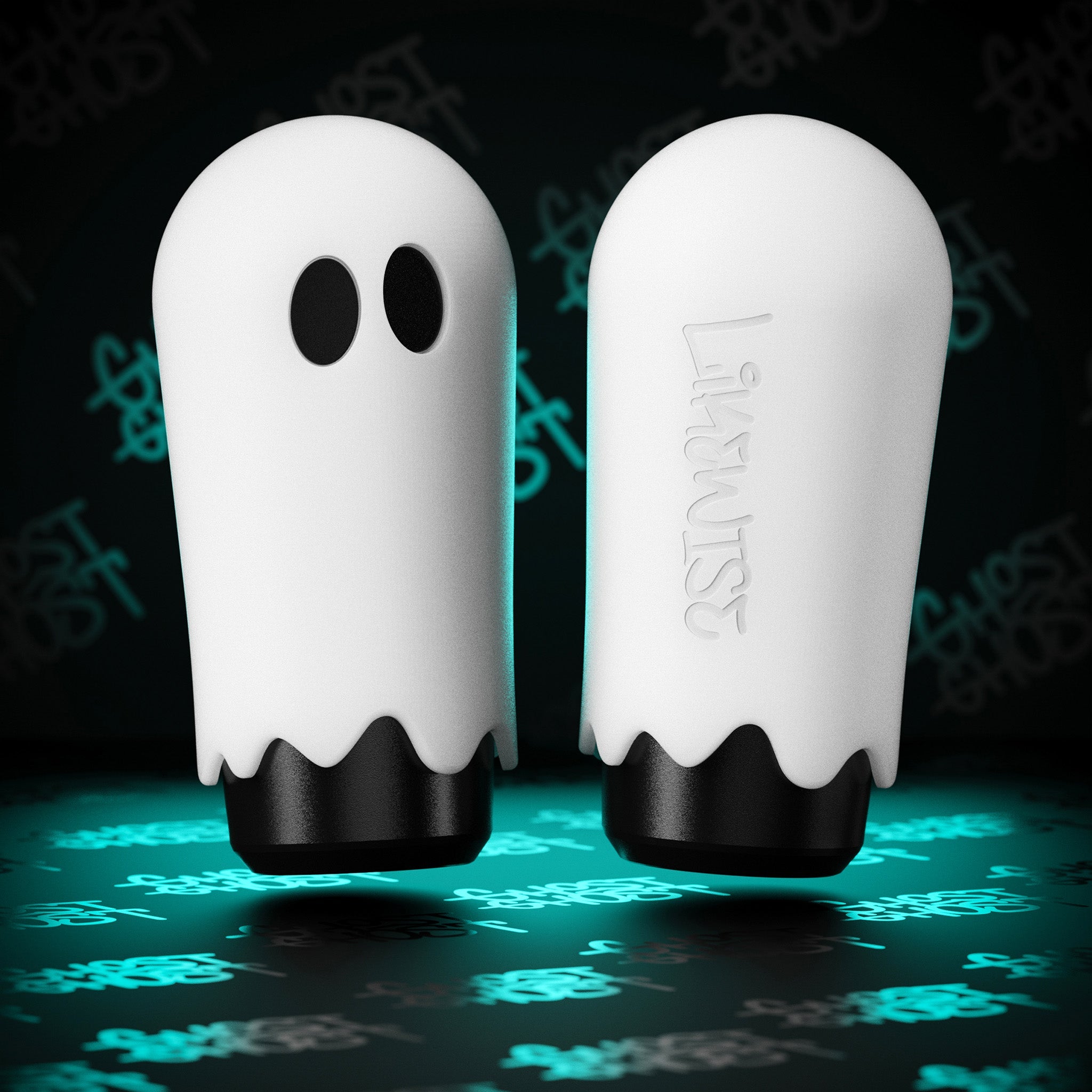 ライクワイズ2024年ハロウィン限定\"暗闇で光るゴーストシフトノブ\"アダプター付 ライクワイズ2024年ハロウィン限定